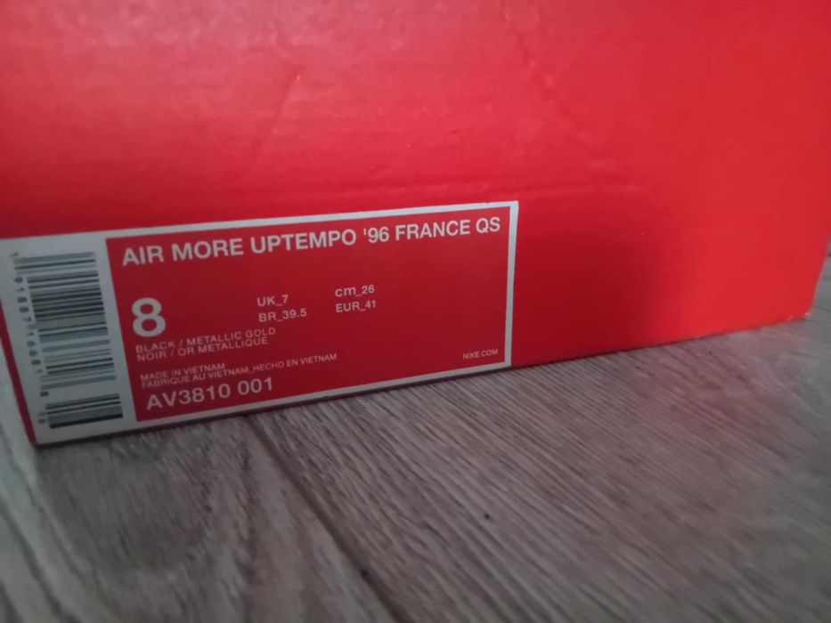 Nike Air Max UPTEMPO France UK 7 - 41 ORIGINALNS with BOX
