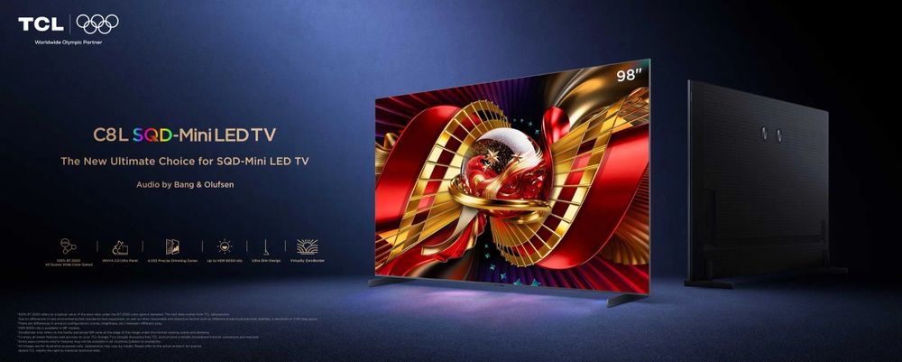 Телевизор TCL 85.98 P8L C8L New 2026 Model От официального дилера