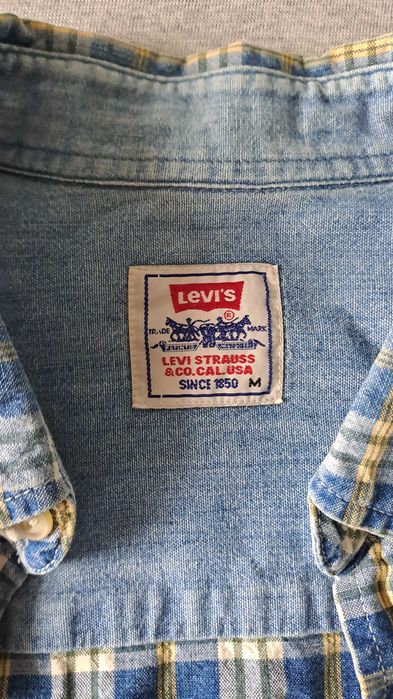 Мъжка дънкова риза Levi's, размер М
