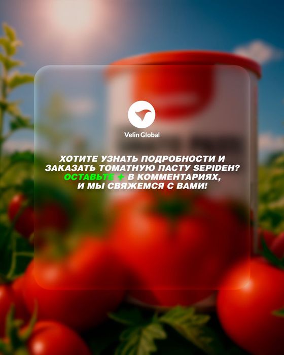 Томатная паста консервированная 800гр