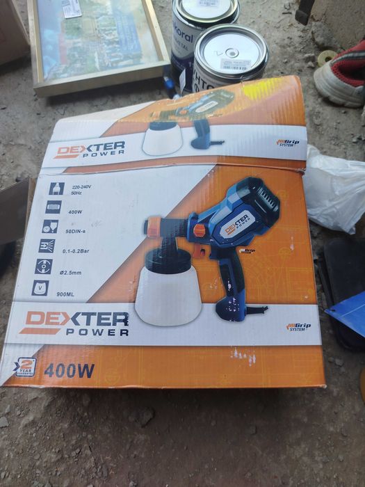 Краскопульт Dexter Power 400W неисправный
