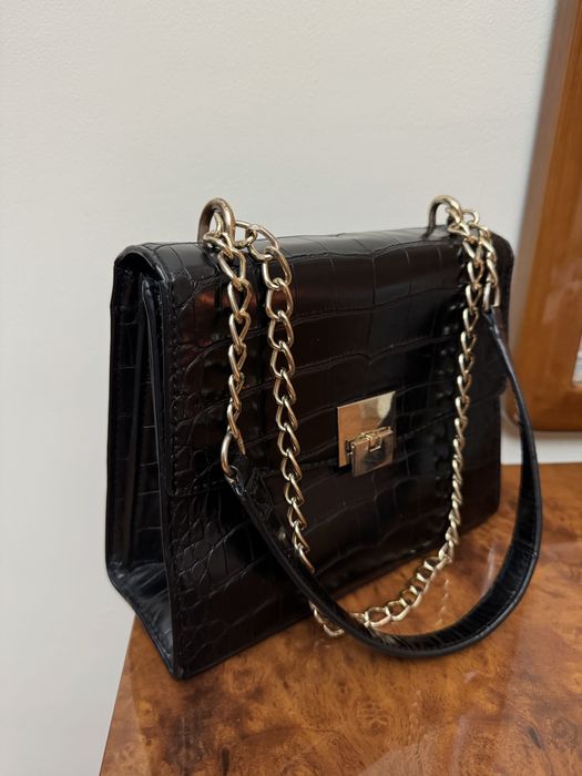 Кожена чанта Zara