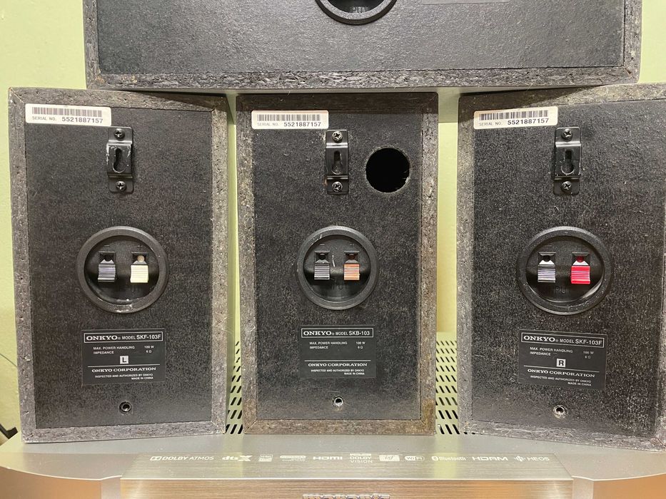 Тонколони ONKYO 6.0 домашно кино 6x100W / 6 Ohm