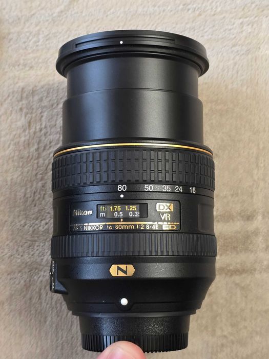 Obiectiv Nikon AF-S DX Nikkor 16-80mm f/2.8-4E ED VR