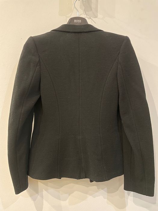 Sacou negru ARMANI 42% lână, mărime IT 44
