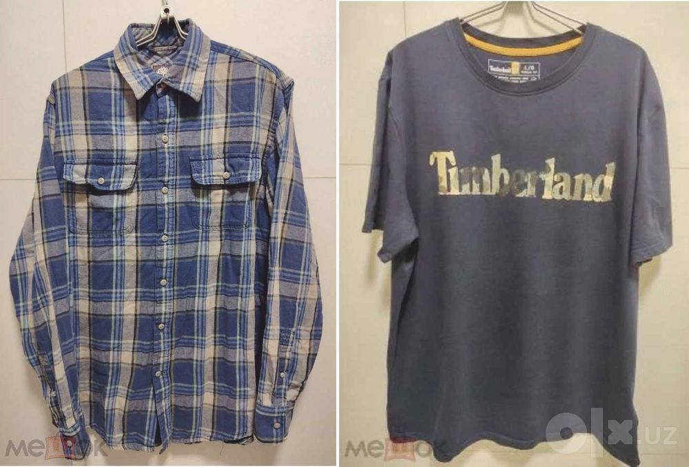 Timberland Рубашка 44-46р / Timberland Футболка 50-52р.