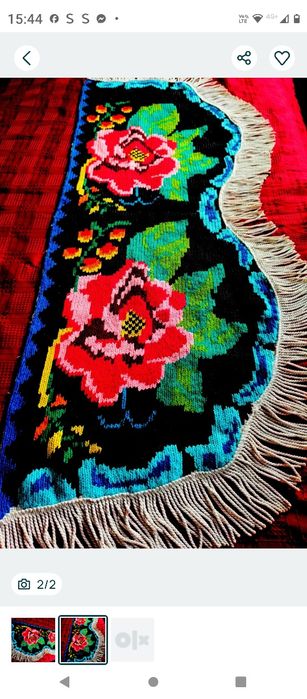 Peretar/ Carpetă de perete cusută manual