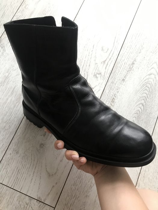 Продам мужские кожанные сапоги