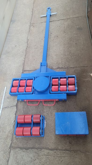 set carucior role transport 24 t mutat greutati mari relocari utilaje