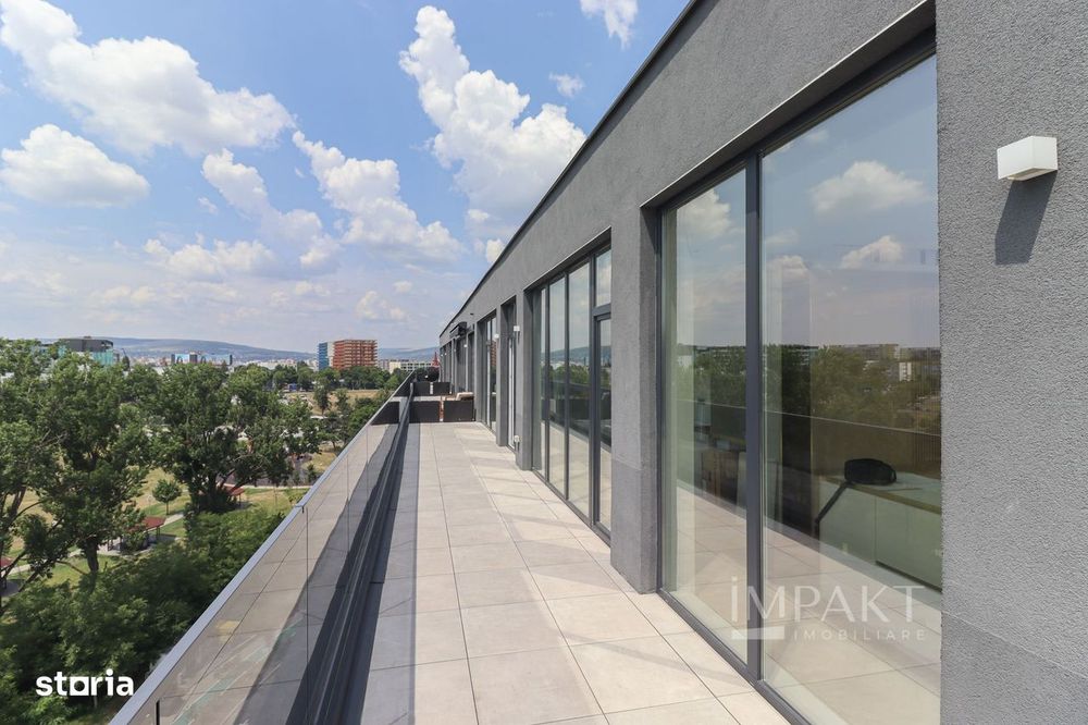 Penthouse de lux – Sopor Unu, Gheorgheni | 84 m² utili + terasa 71 m² — fotografia 3