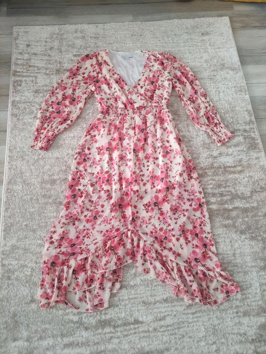 Rochie colorata asimetrică Amisu