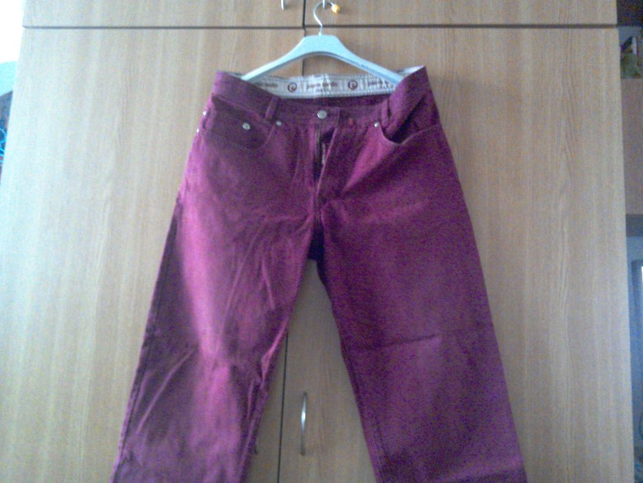 PIERRE CARDIN, Blugi originali, NOI, grena