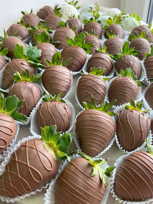 клубника в шоколаде