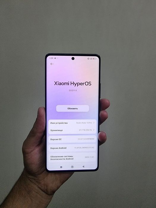Redmi note 14 pro 8/256