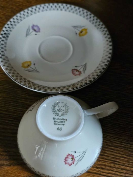 Чаша за кафе от костен порцелан