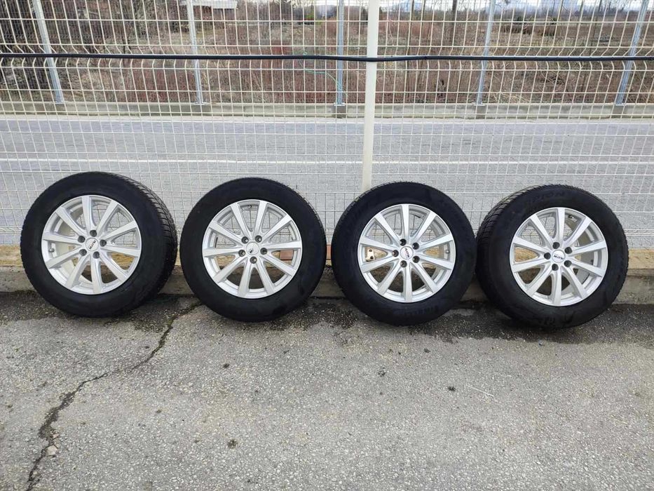 246 - 4бр. Алуминиеви джанти 17'' 5x108 с гуми 215/65R17 Opel