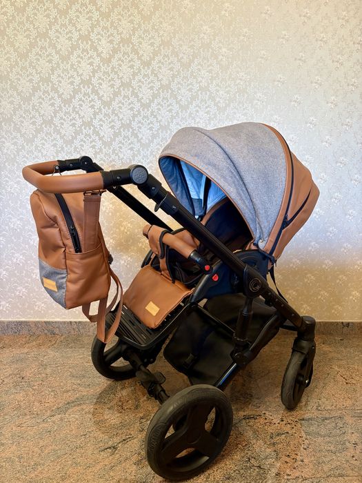 Krausman 3 în 1, landou, căruț sport și scoică