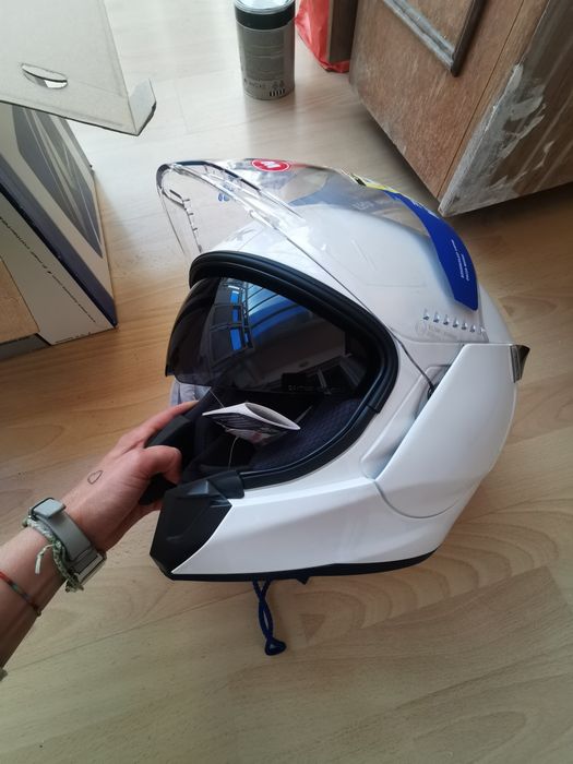 Cască moto nouă SHARK Citycruiser M cu husă și cutie originală