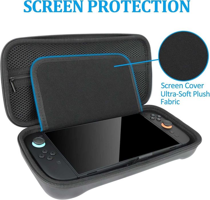 Калъф комплект аксесоари за Nintendo Switch 2 кейс протектор стъкло