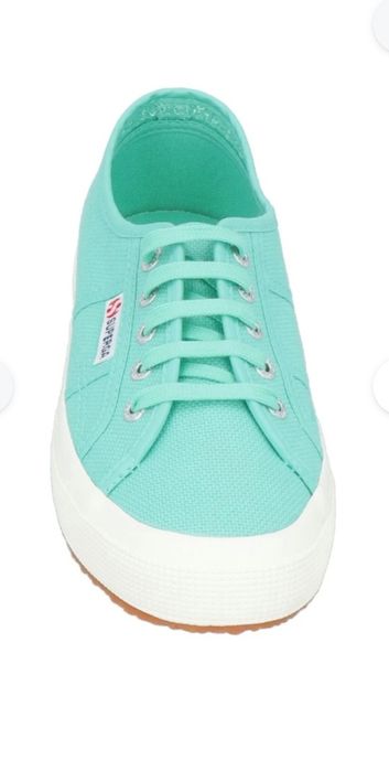 Дамски кецове SUPERGA в свеж  цвят мента
