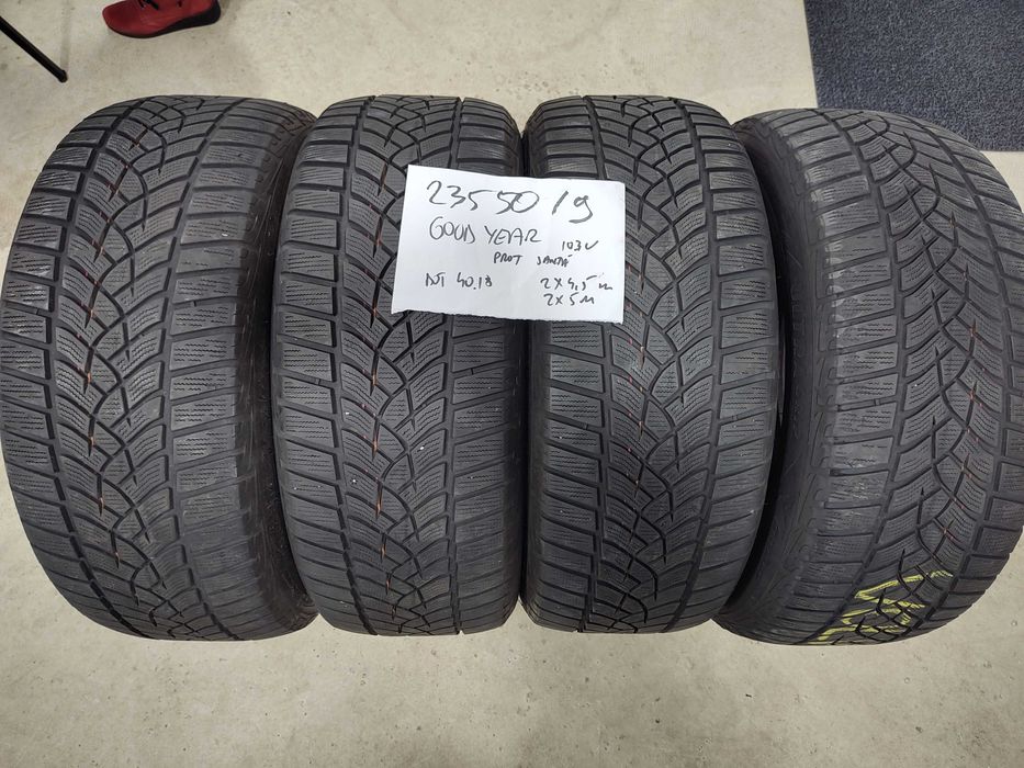 Anvelope 235 50 19 Good Year MS dot 40.19 profil 4.5 si 5 mm pret 125 bucata