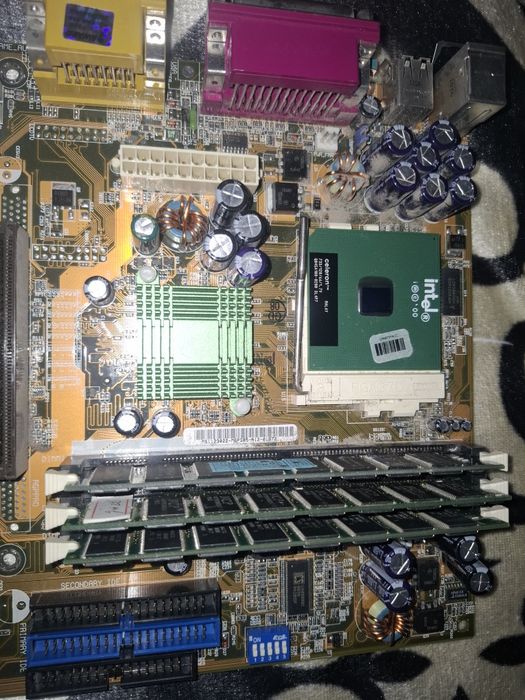 Ретро материнская плата Socket 370 ASUS CUSL2-С