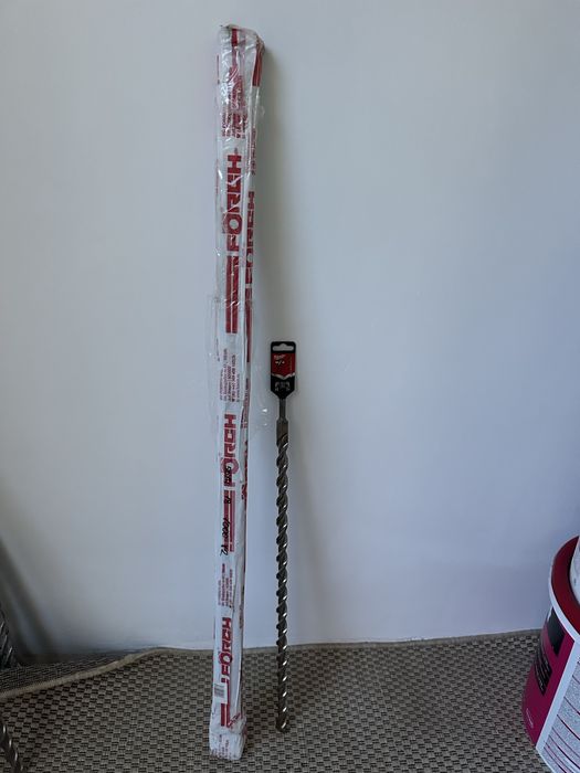 Burghiu Forch un metru/1 metru*18 + burghiu Milwaukee 20 mm/600/550