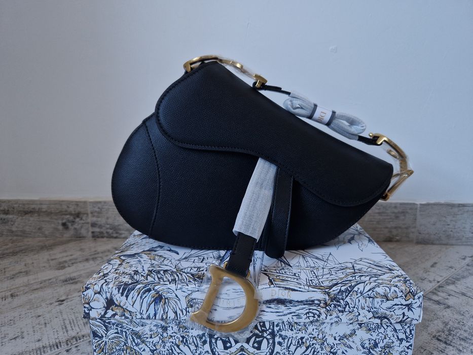 Dior Saddle Bag Black Medium