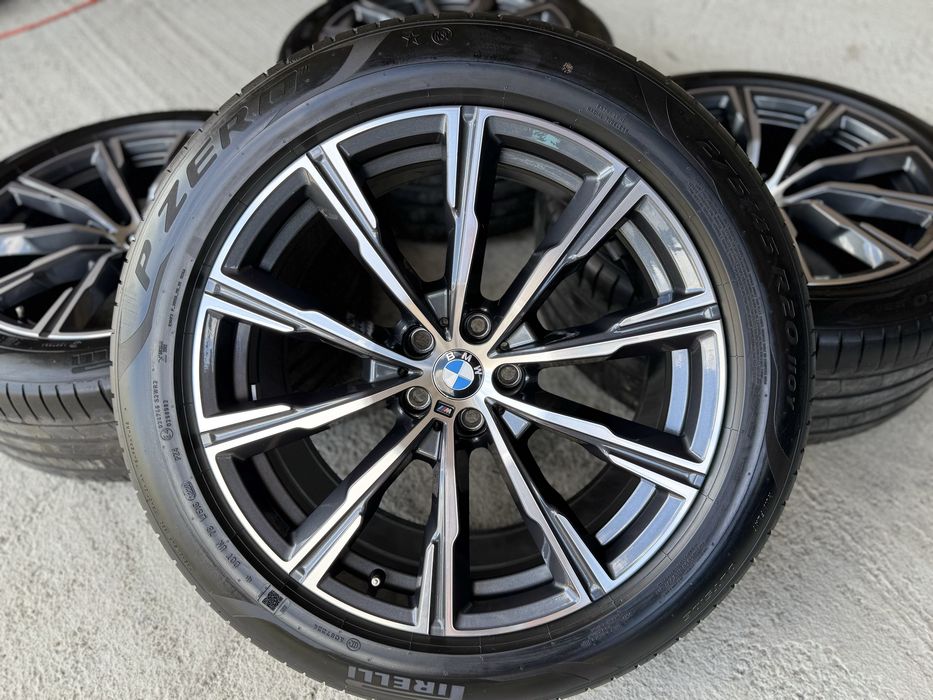 Jante Bmw X5 X6 R20 Originale 740M Pirelli de vara 90%
