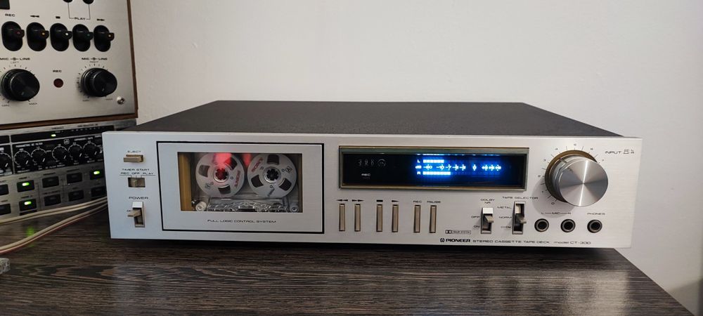 Casetofon deck Pioneer CT-300 Blue line