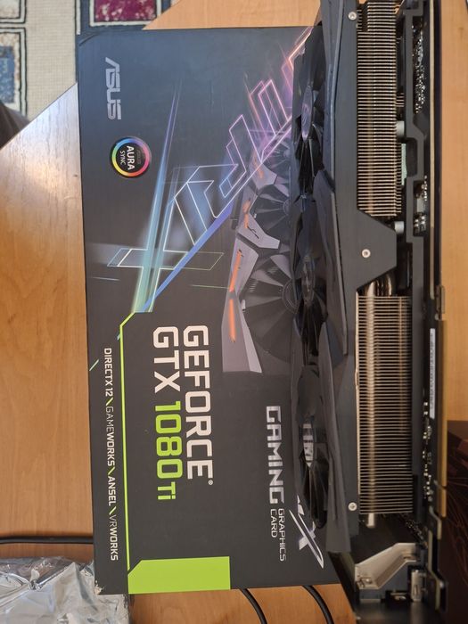 ПРОДАМ 1080ti 11gb от Asus.
