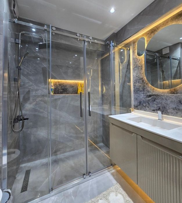 Kalyonni oynadan dush kabinalar