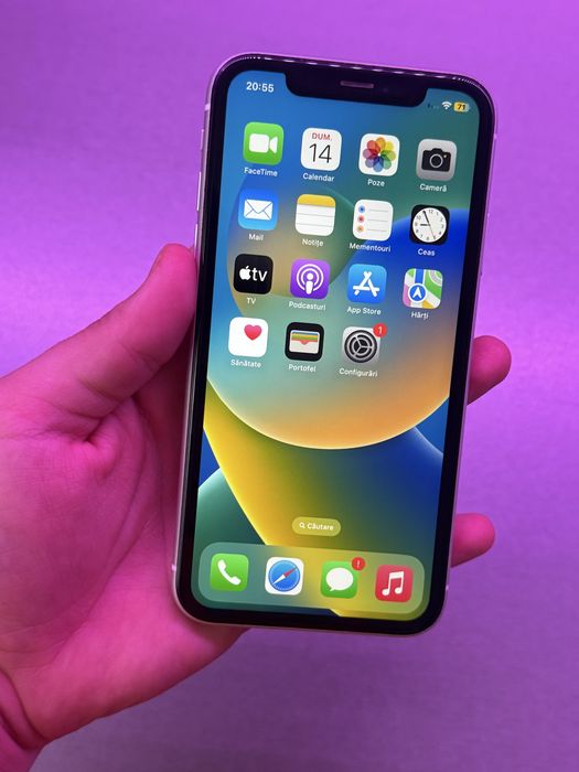 iPhone XR alb -64 Gb /face ID bun -bateria 90 original !