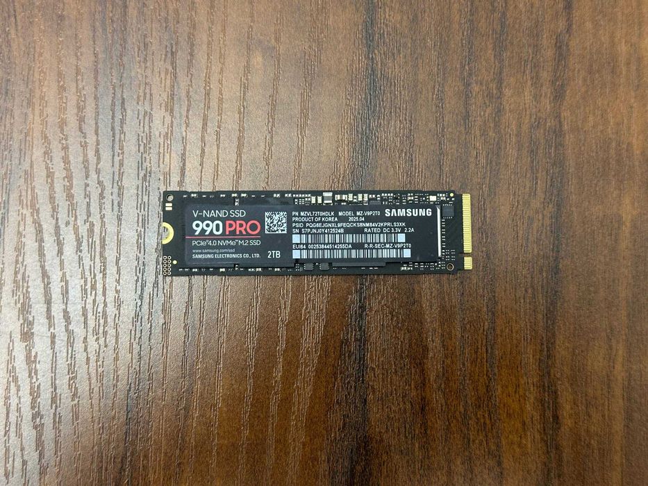 Samsung 990 PRO 2TB M.2 NVMe