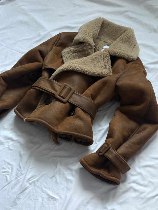 Дубленка BERSHKA