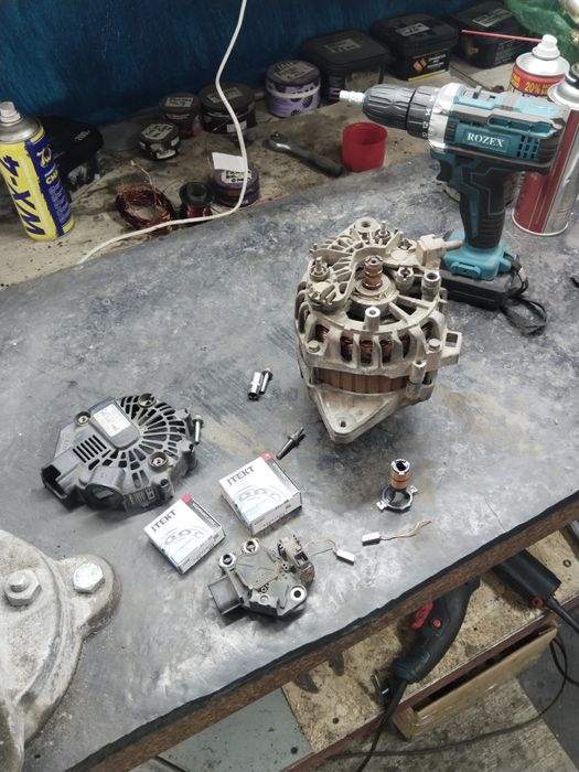 Ремонт стартеров и генераторов 12v с08:00 до 23:00