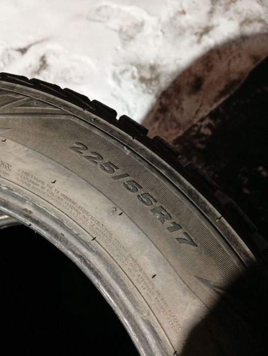 Продам резина на .17 шипы