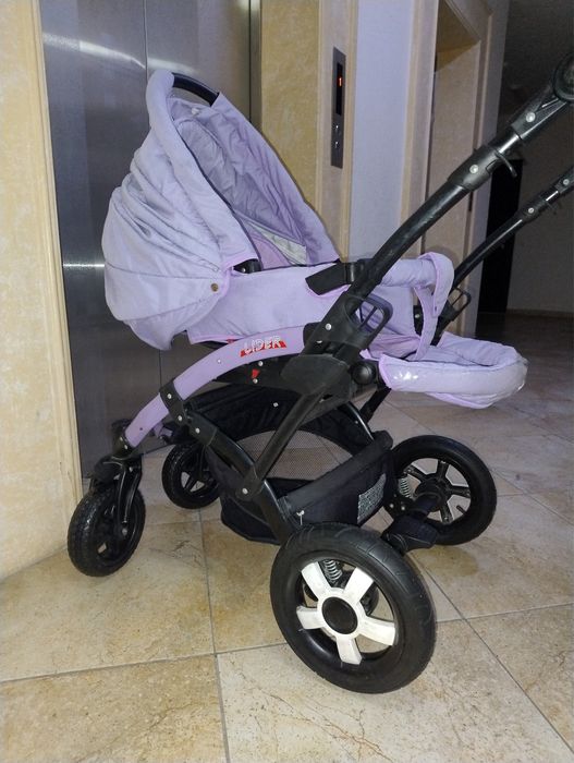 Коляска для девочки 2в1 Польша