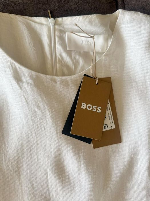 Платье Boss льняное