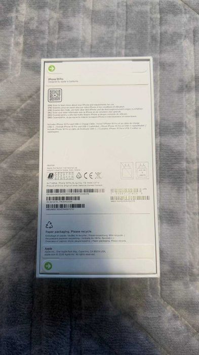 Apple iPhone 18 Pro 1TB Burgundy | Чисто нов, запечатан