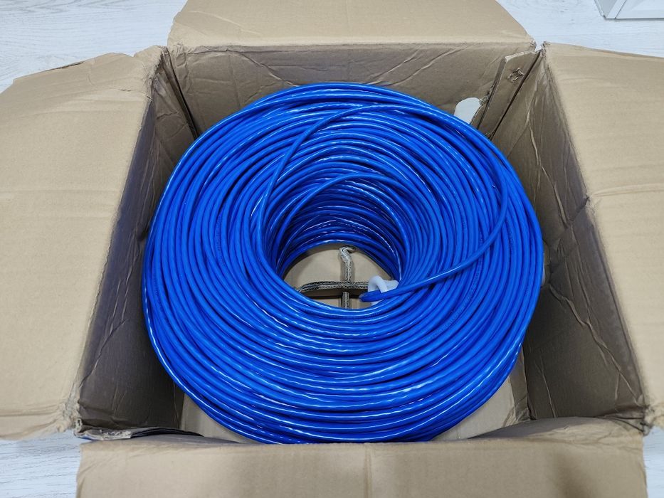 Витая пара CAT6. Бухта 305 м.