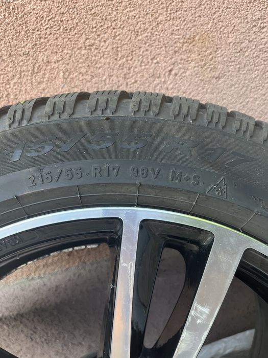 Rotii 17” complete cu senzori de presiune