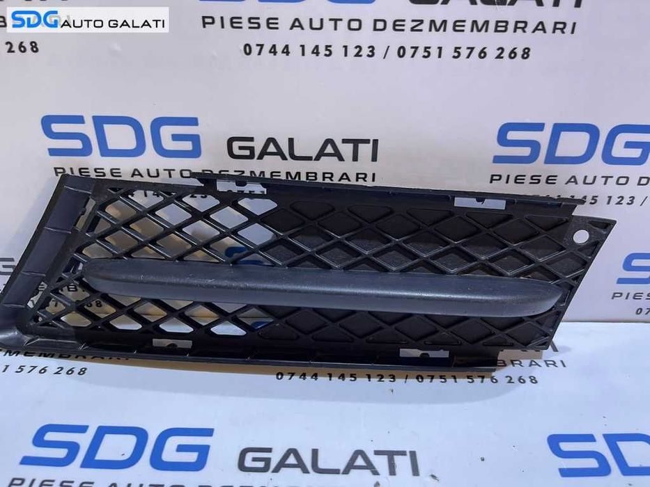 Grila Inferioara Stanga Spoiler Bara Fata BMW Seria 3 E90 E91 2004 - 2011 Cod 7154551 [V0243]