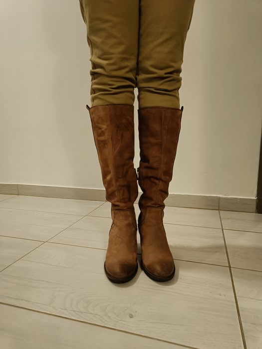 Cizme din piele naturala, nr. 39