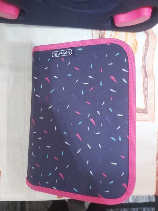 Rucsac ghiozdan Herlitz set cu penar si sac sport