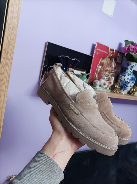 Pantofi femei casual piele întoarsă nr36