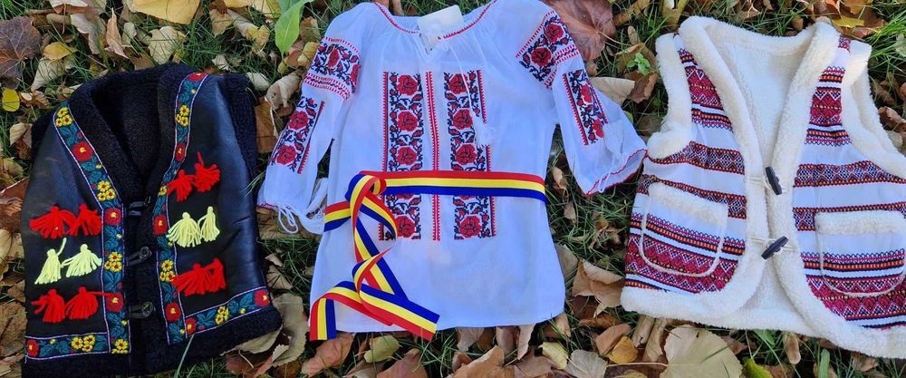 80 lei camasa /ie - costum popular national traditional