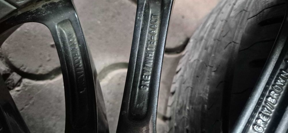 Jante r17 Opel 3154 cu anvelope  215/45/17 Continental