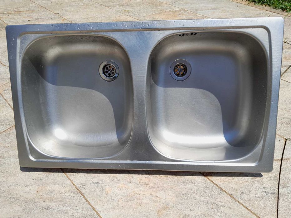 Chiuveta inox 2 cuve