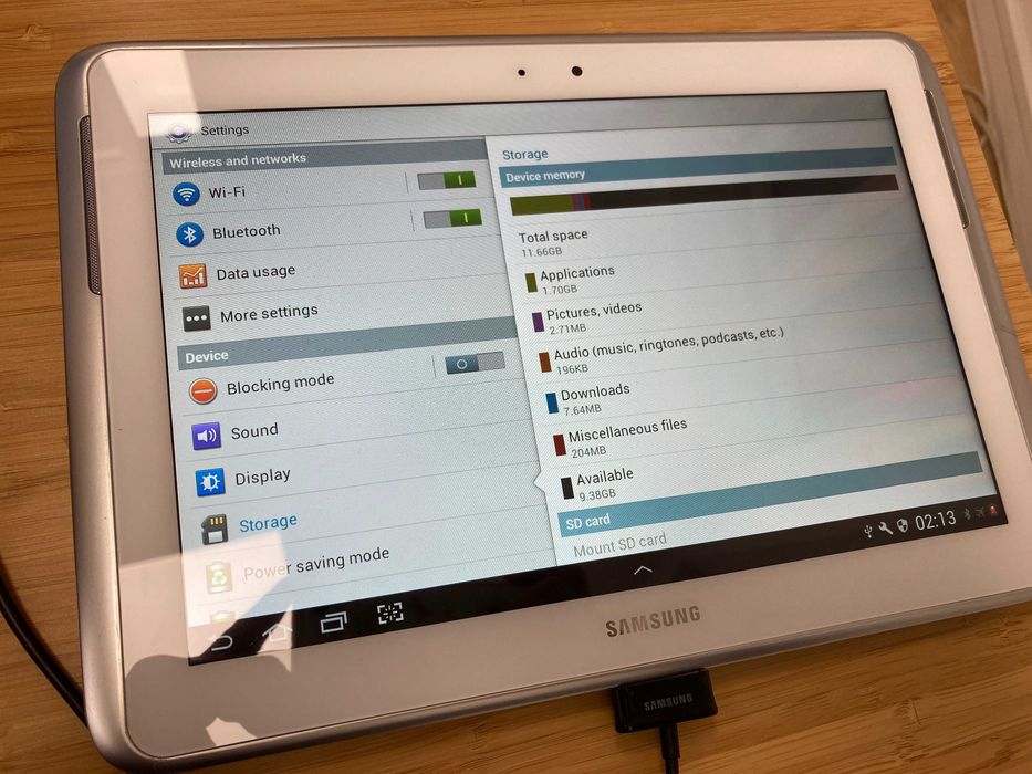 SAMSUNG Galaxy A6 tablet  SM-T580 - 16 G